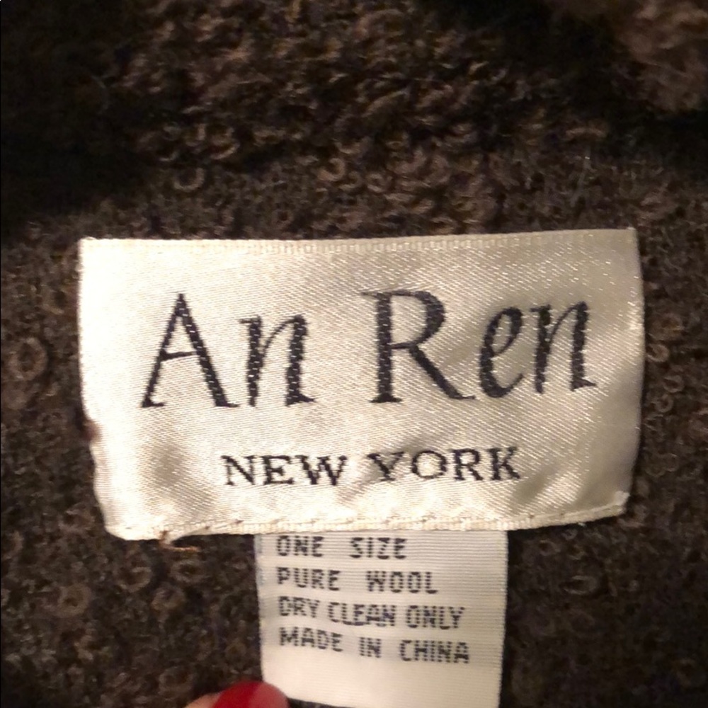 AN REN New York Pure Wool Designer Jacket - Picture 8 of 8
